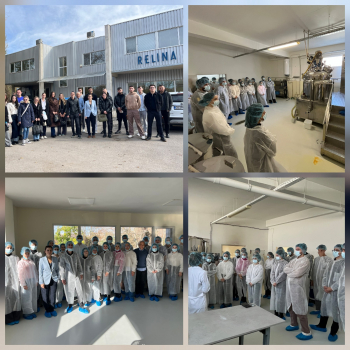 Студенти от ХТМУ посетиха фирма Релина ЕООД