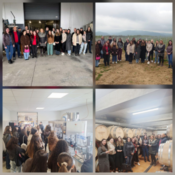 Студенти от катедра „Биотехнология“ посетиха Tipchenitza Winery